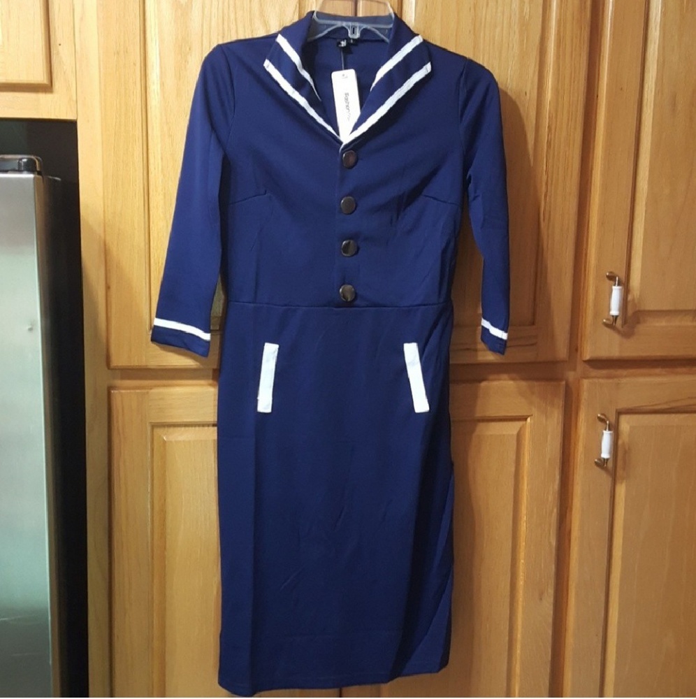 Fashion Mia Dress Sailor